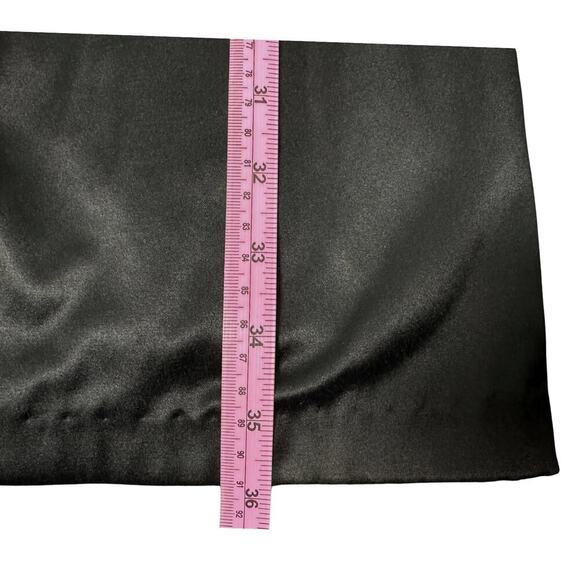 Fredericks of Hollywood Womens Dress‎ One Shoulder Ruched Sz M/L Black Lace USA - Picture 7 of 8